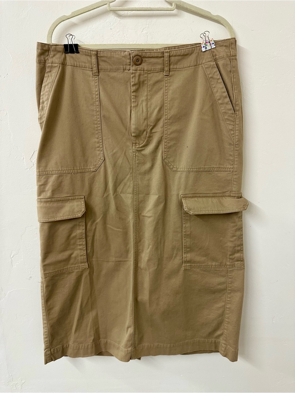 Universal Thread Tan High-Waist Utility Skirt